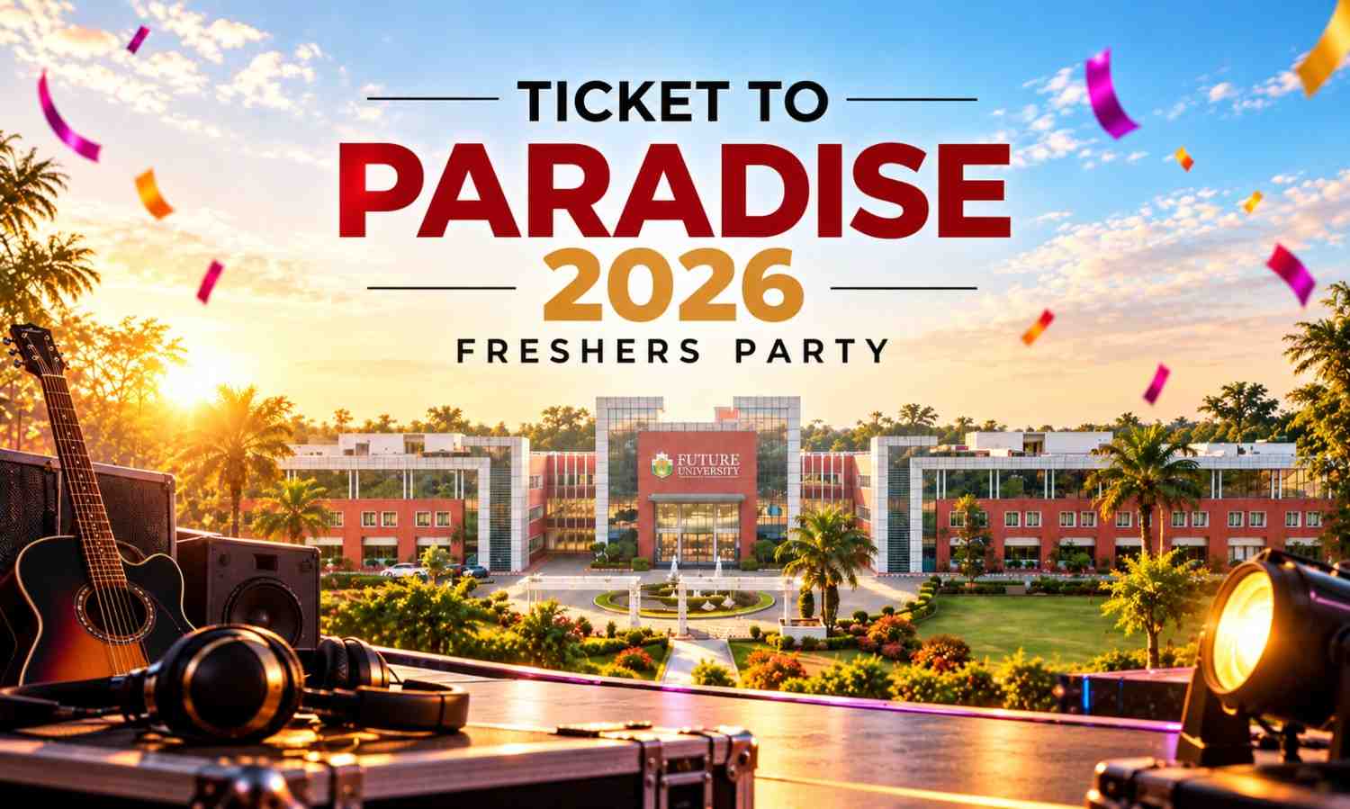Ticket to Paradise 2026 at Future University Bareilly Set the Vibe for the Whole Year